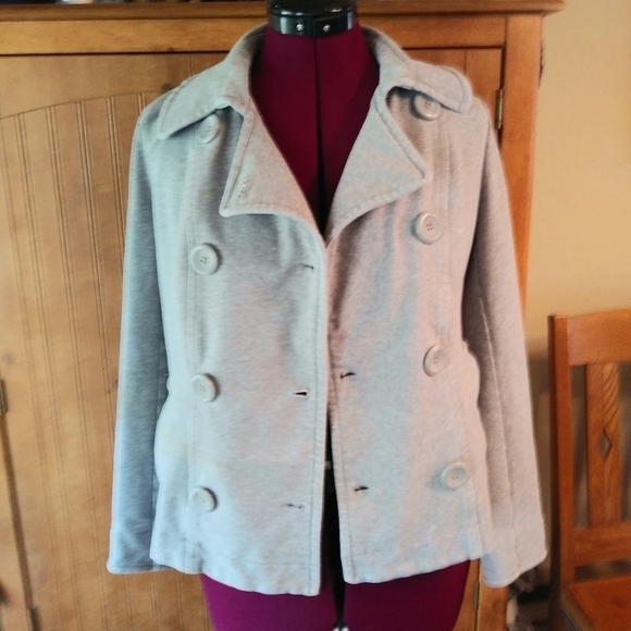 Iris Basic Double Breasted Light Weight Coat - Picture 3 of 10